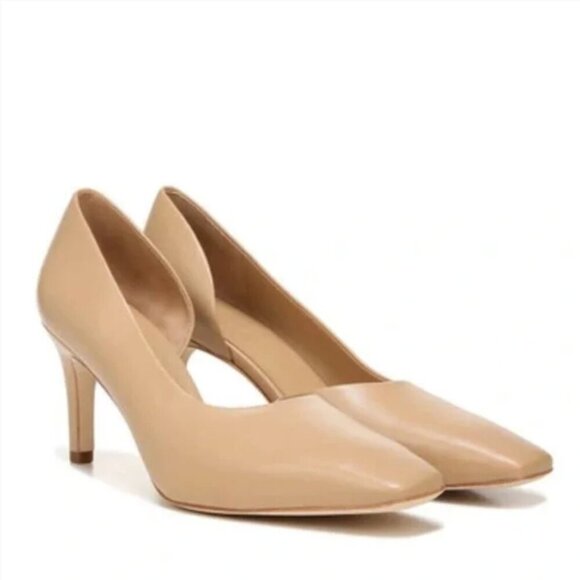 NWOT VINCE Tiana Point Toe Leather Pumps - Picture 1 of 8